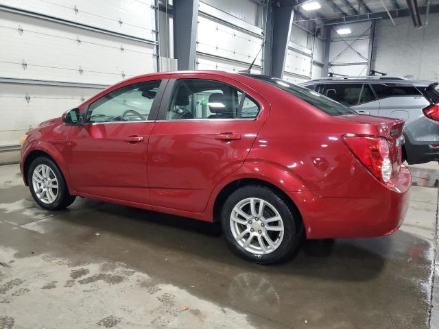  CHEVROLET SONIC 2012 Червоний