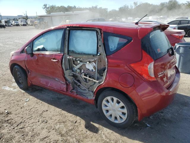  NISSAN VERSA 2014 Czerwony