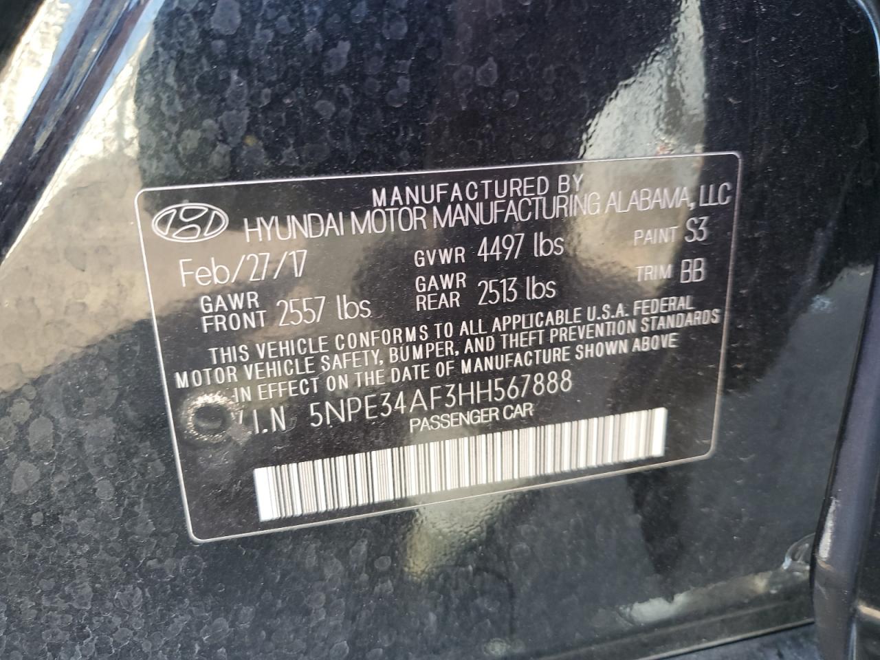 2017 Hyundai Sonata - Image 12
