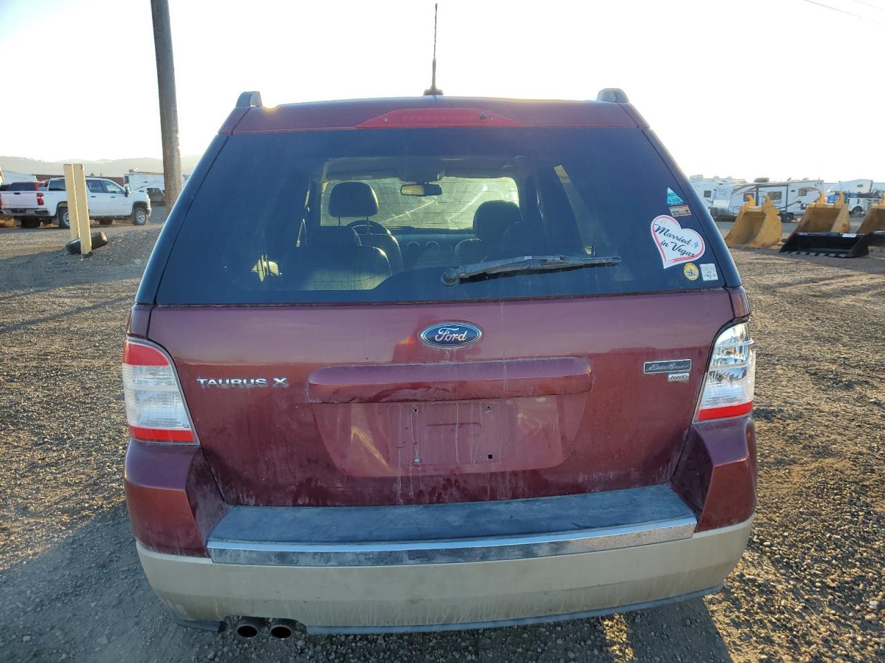 2008 Ford Taurus X Eddie Bauer VIN: 1FMDK08W28GA42818 Lot: 82701804