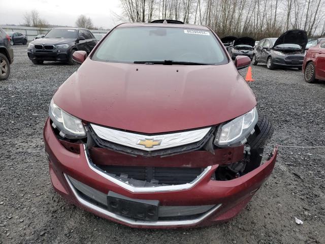  CHEVROLET VOLT 2017 Maroon