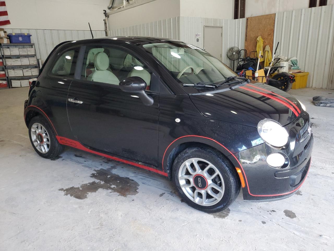 2012 Fiat 500 Pop VIN: 3C3CFFAR0CT280591 Lot: 86619984