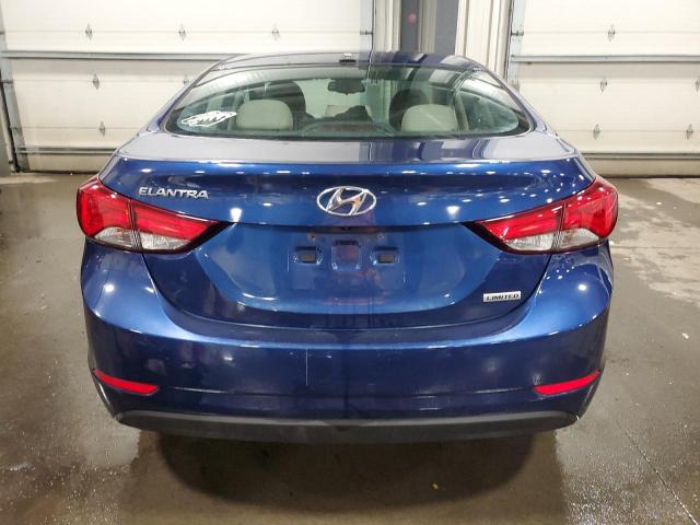  HYUNDAI ELANTRA 2016 Blue