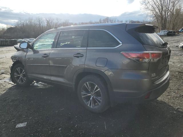  TOYOTA HIGHLANDER 2016 Сірий