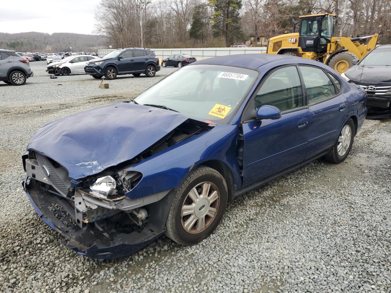 2007 Ford Taurus Sel VIN: 1FAFP56U77A219030 Lot: 86857704