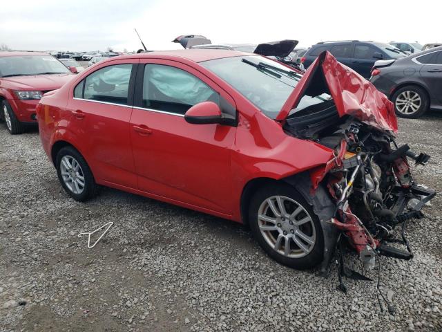  CHEVROLET SONIC 2013 Red