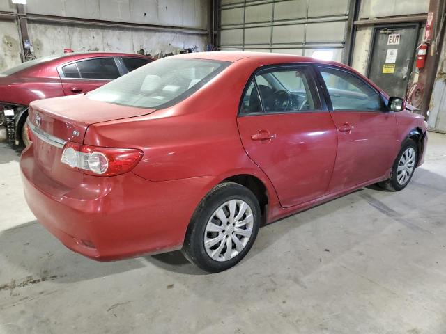  TOYOTA COROLLA 2012 Red