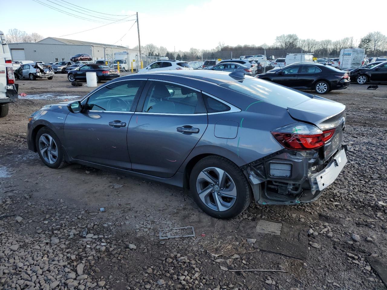 VIN 19XZE4F1XKE016636 2019 HONDA INSIGHT no.2