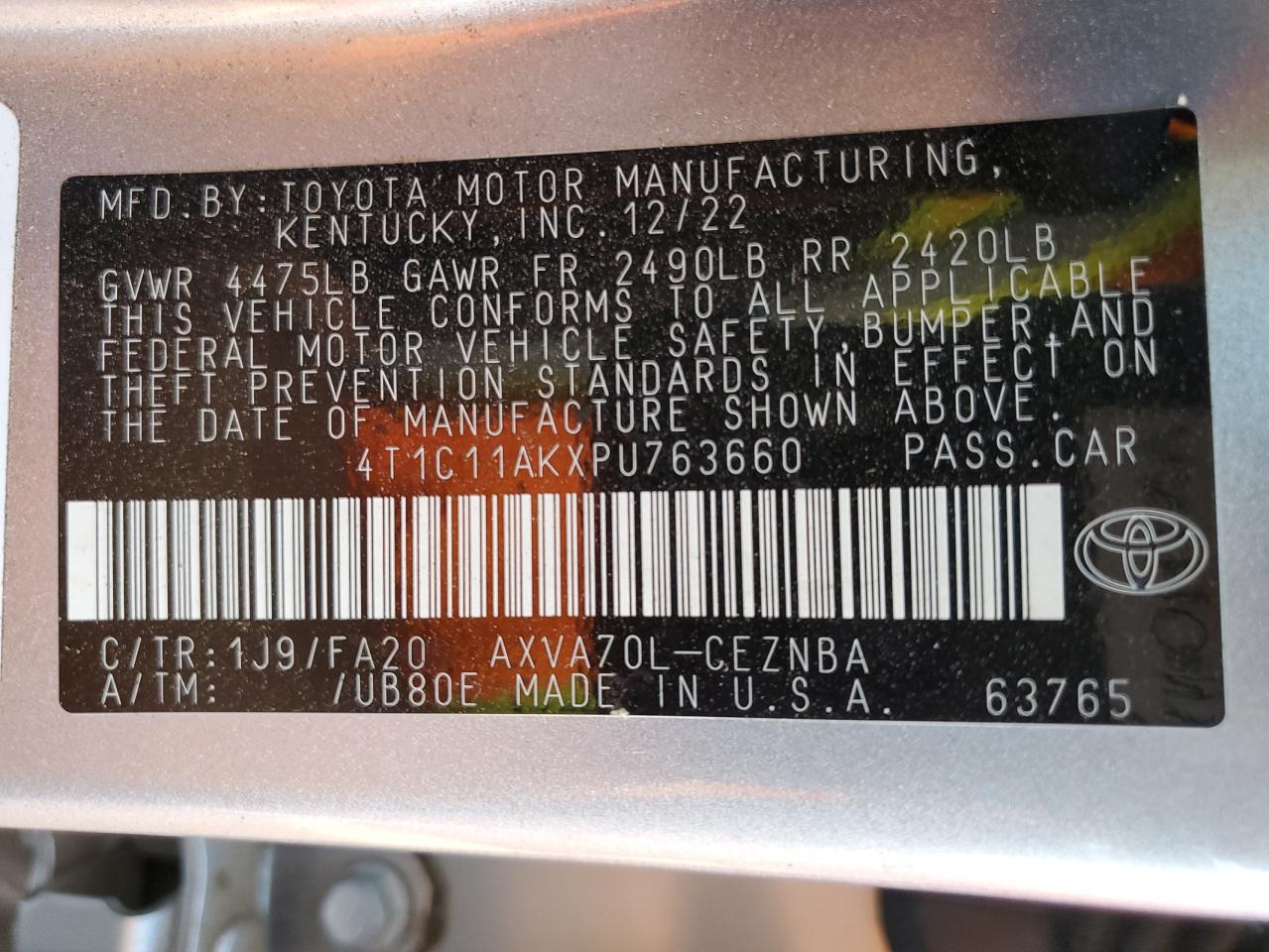 2023 Toyota Camry - Image 14