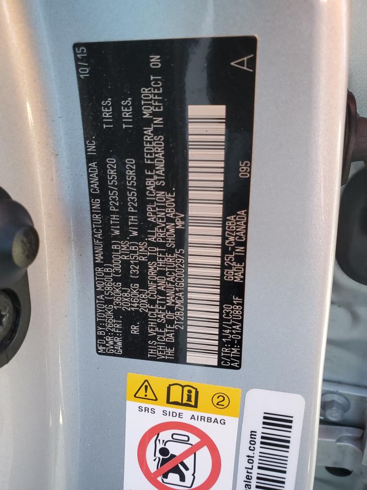 2016 Lexus RX - Image 13