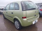 2007 VAUXHALL MERIVA LIF for sale at Copart YORK