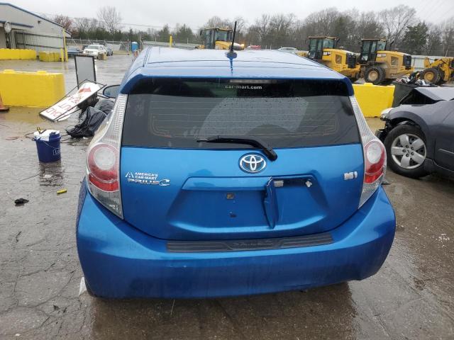 Hatchbacks TOYOTA PRIUS 2013 Blue