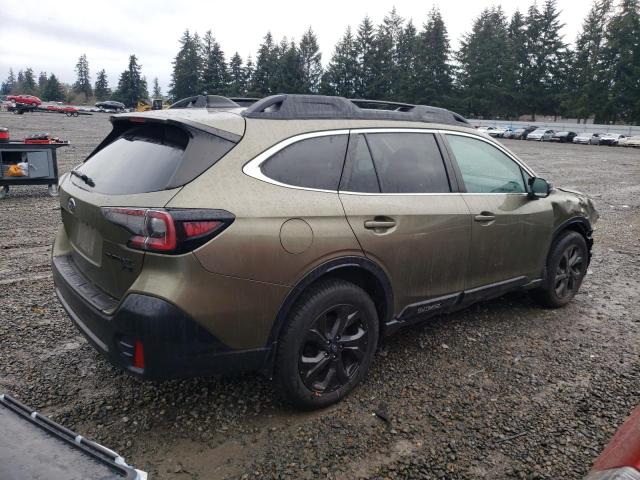  SUBARU OUTBACK 2020 Зелений