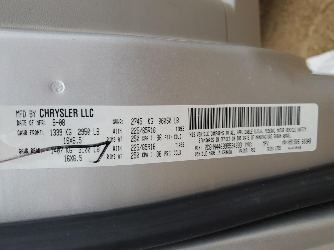 2009 Dodge Caravan - Image 13