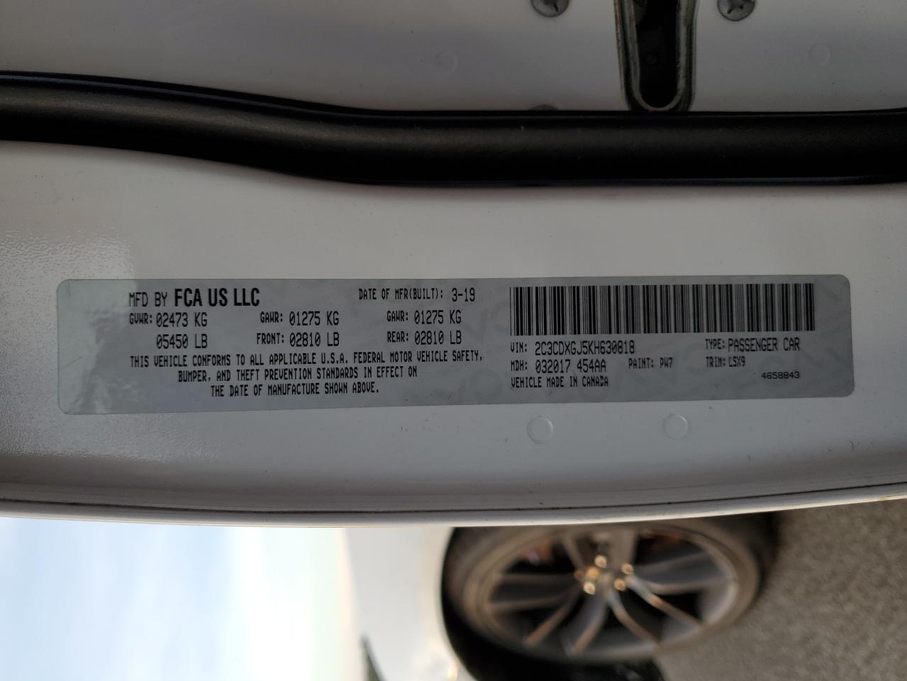 2019 Dodge Charger - Image 15