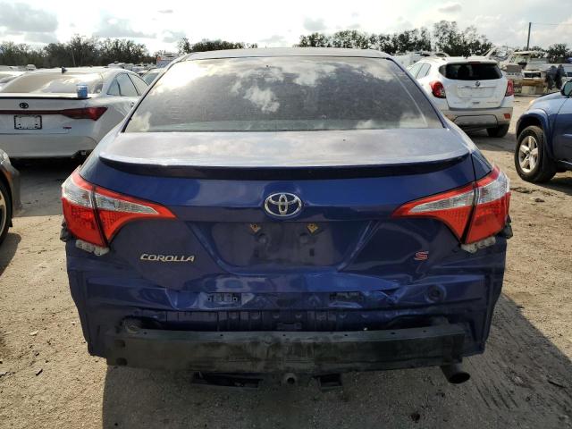  TOYOTA COROLLA 2016 Blue