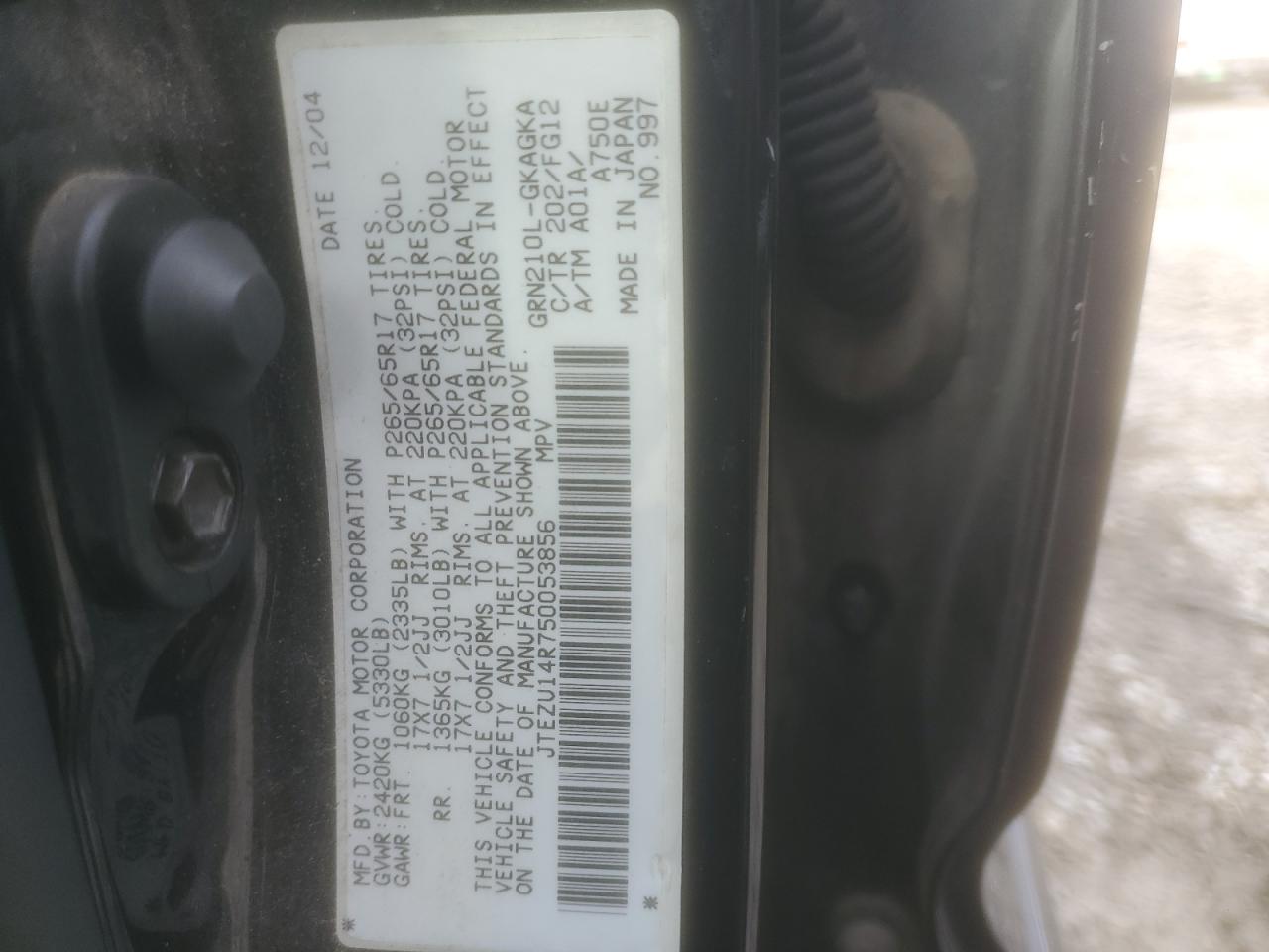 2005 Toyota 4Runner - Image 15