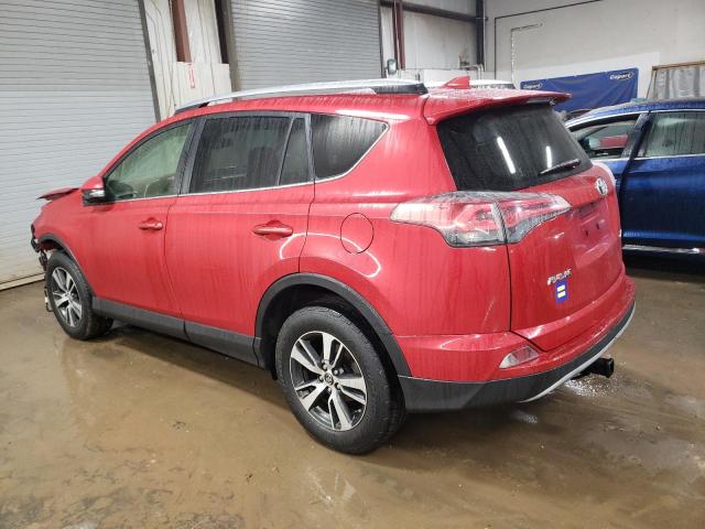  TOYOTA RAV4 2017 Красный