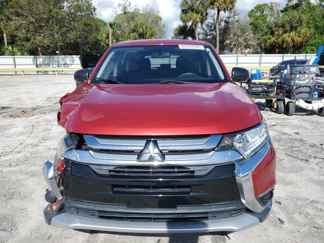  MITSUBISHI OUTLANDER 2018 Czerwony