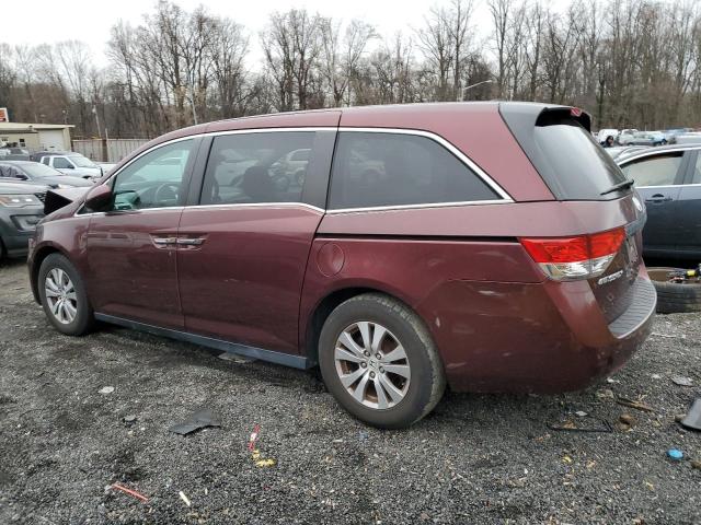  HONDA ODYSSEY 2016 Burgundy