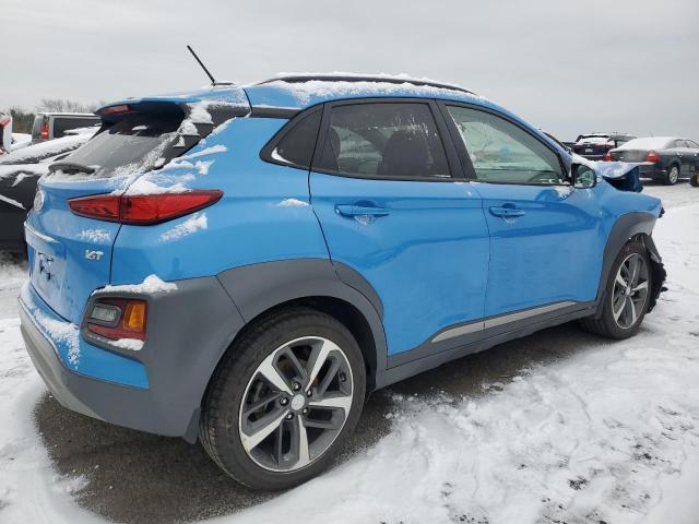  HYUNDAI KONA 2018 Granatowy