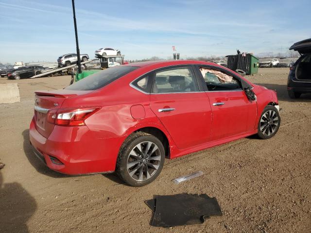  NISSAN SENTRA 2016 Czerwony