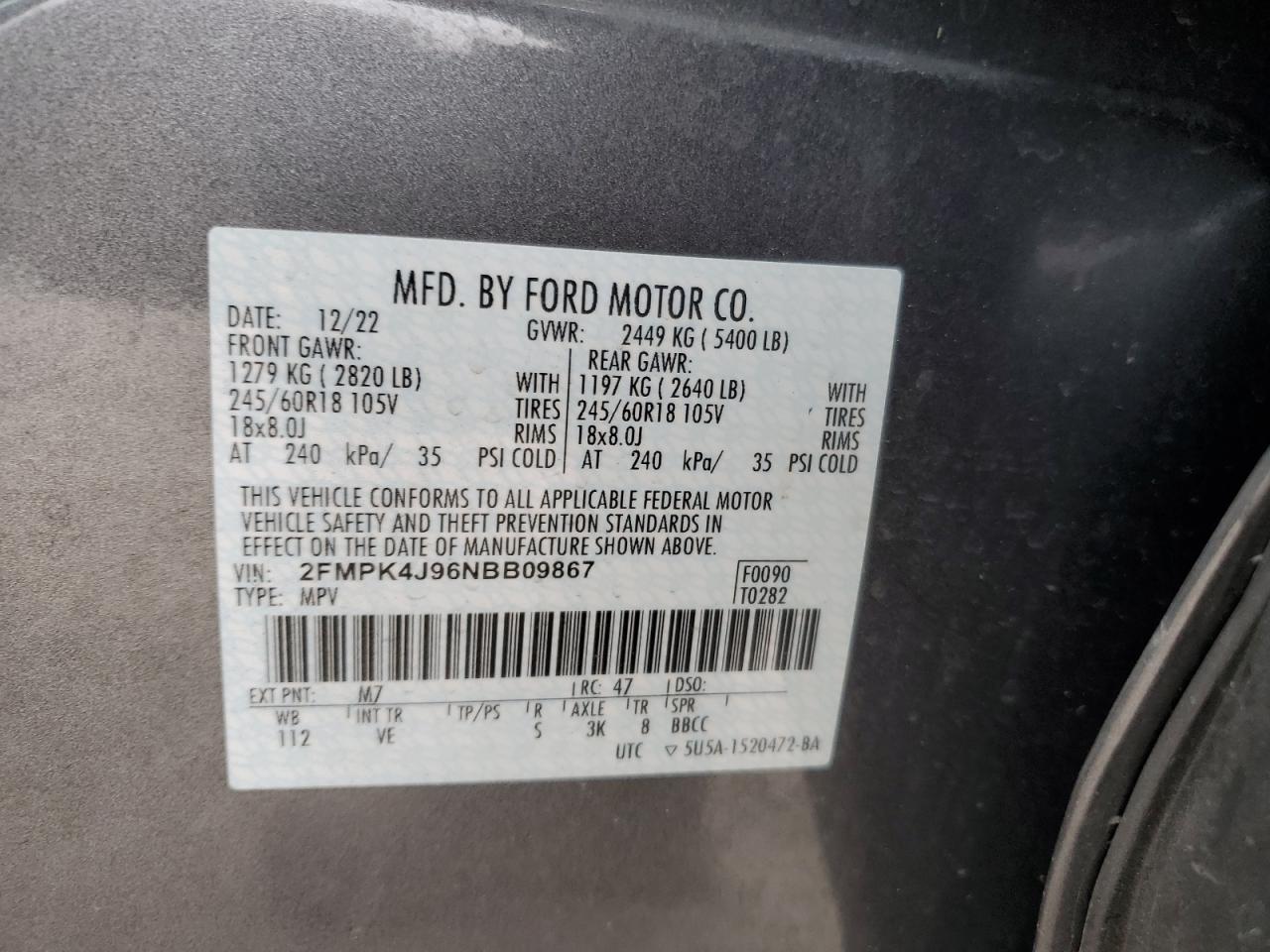 2022 Ford Edge - Image 13