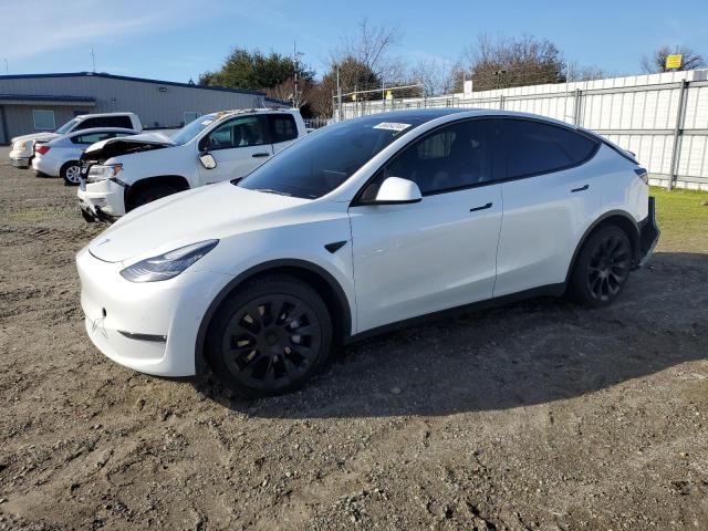  TESLA MODEL Y 2021 Белый