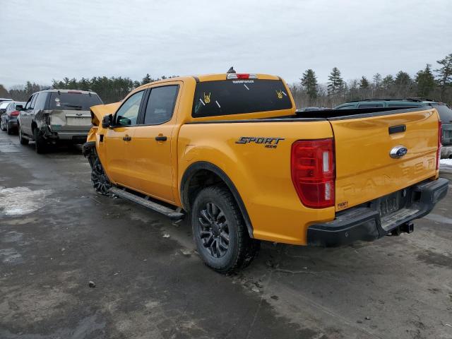  FORD RANGER 2021 Оранжевый