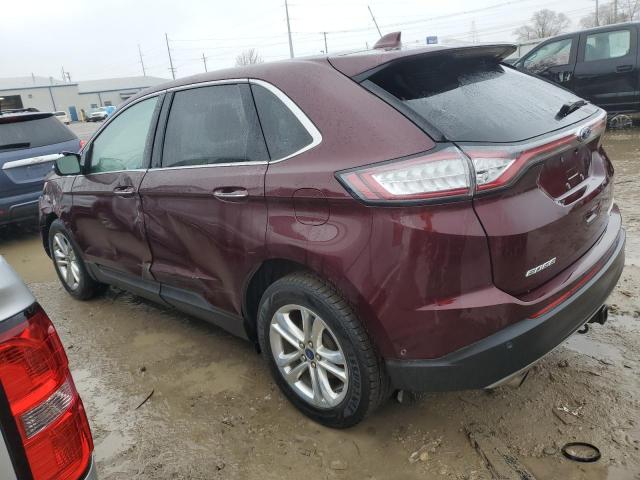 Паркетники FORD EDGE 2017 Бургунди