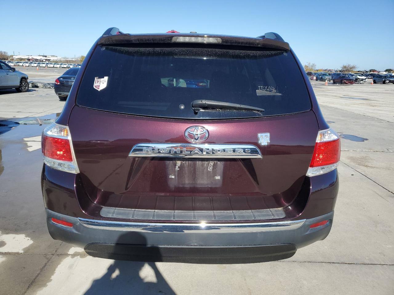 VIN 5TDZK3EH8DS094262 2013 TOYOTA HIGHLANDER no.6