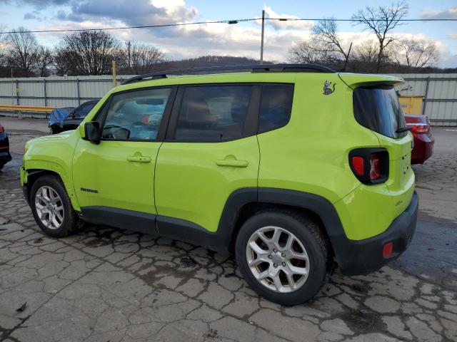  JEEP RENEGADE 2018 Зелений