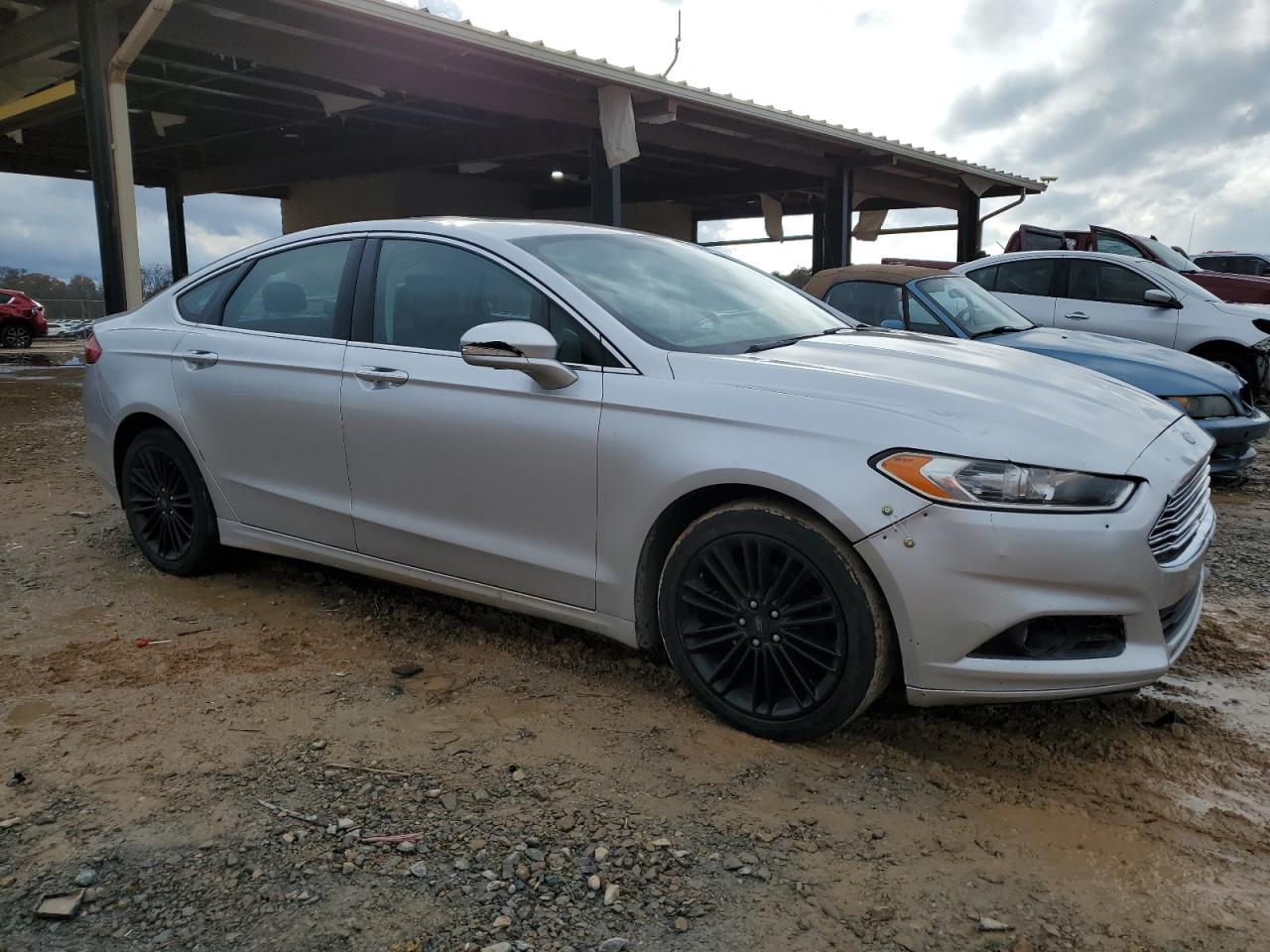 VIN 3FA6P0HD8ER352589 2014 FORD FUSION no.4