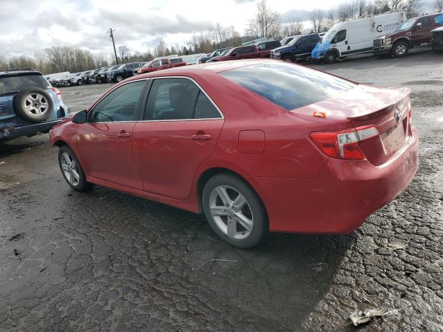  TOYOTA CAMRY 2014 Red