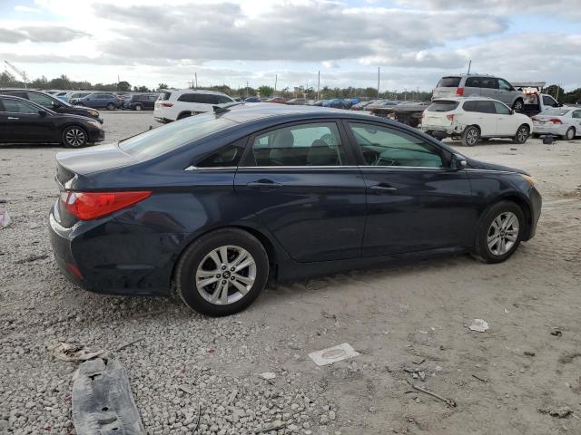 Sedans HYUNDAI SONATA 2014 Granatowy