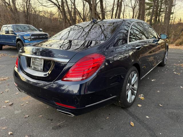 Sedans MERCEDES-BENZ S-CLASS 2015 Granatowy