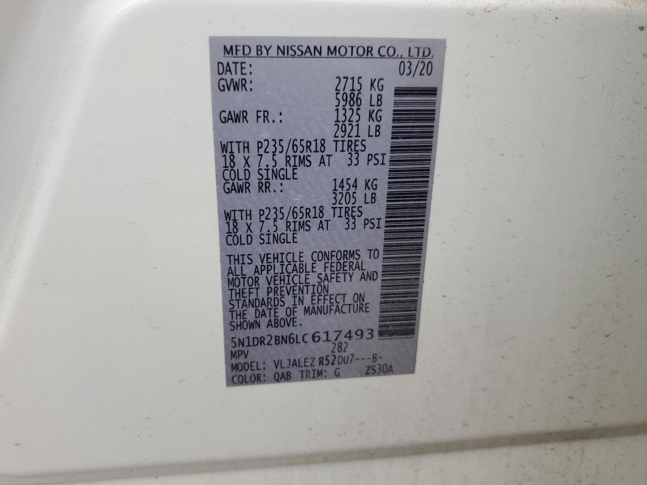 2020 Nissan Pathfinder - Image 13