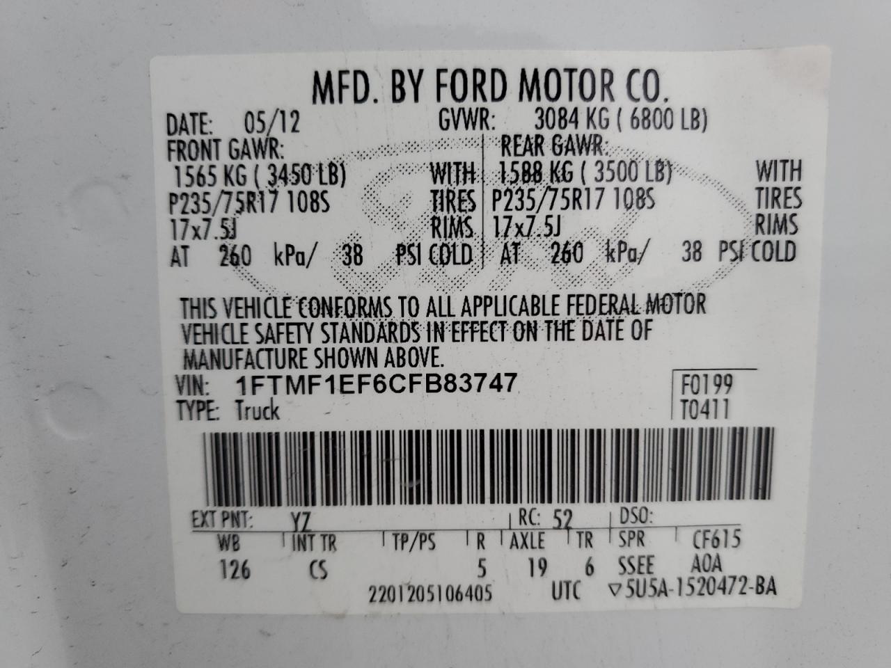 2012 Ford F-150 - Image 12