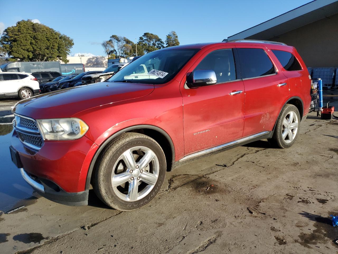 2011 Dodge Durango Citadel იყიდება Hayward-ში, CA - Undercarriage
