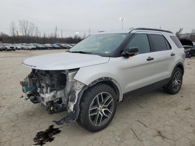  FORD EXPLORER 2019 Серебристый