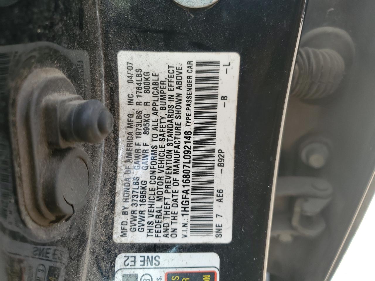 2007 Honda Civic - Image 13