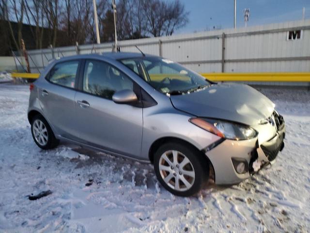 Hatchbacks MAZDA 2 2012 Srebrny