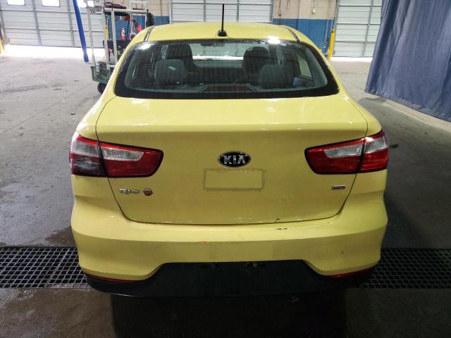 KIA RIO 2016 Yellow