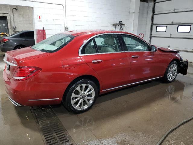  MERCEDES-BENZ E-CLASS 2017 Red