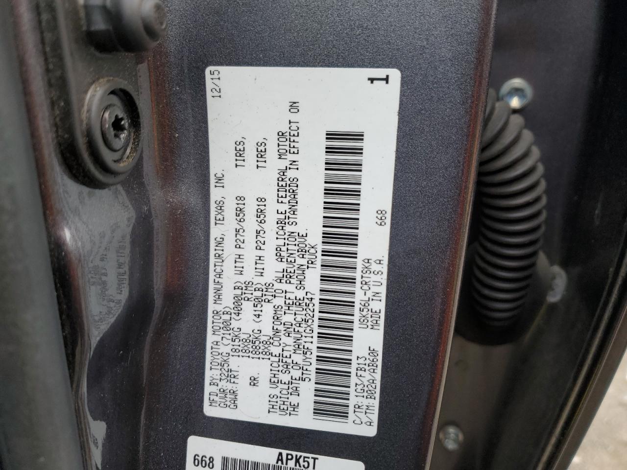 2016 Toyota Tundra - Image 12
