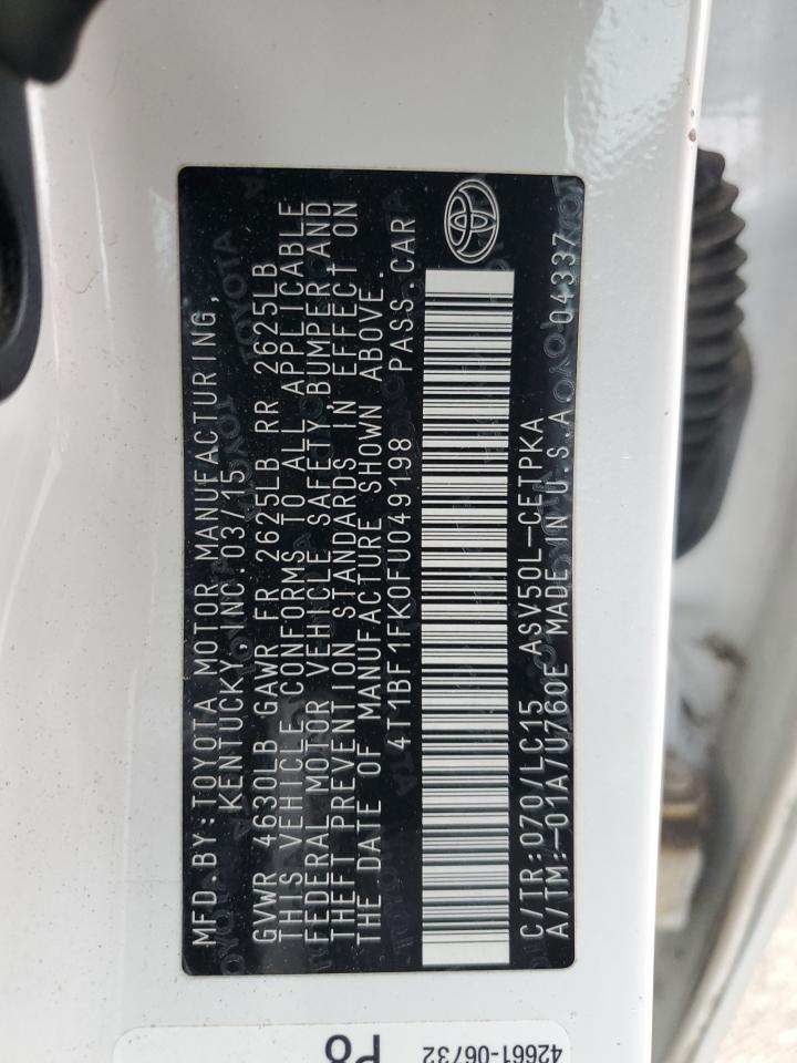 2015 Toyota Camry - Image 12