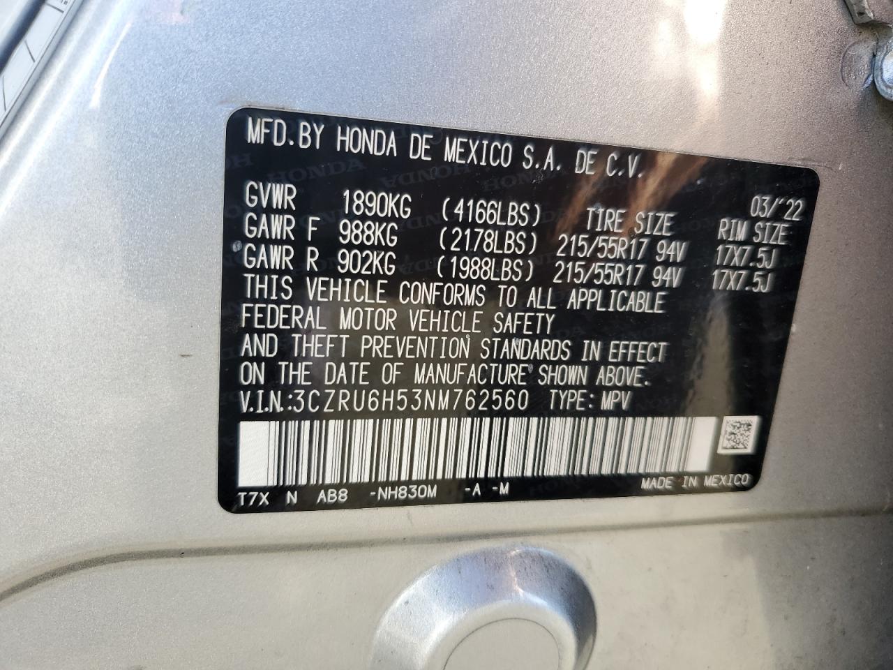 2022 Honda HR-V - Image 12
