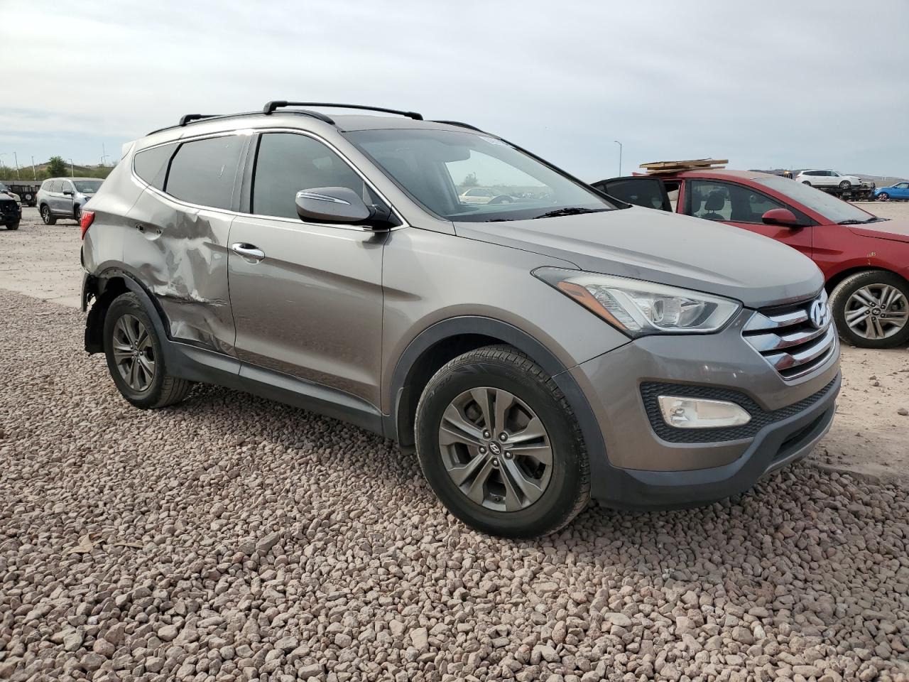 VIN 5XYZU3LB1EG157225 2014 HYUNDAI SANTA FE no.4