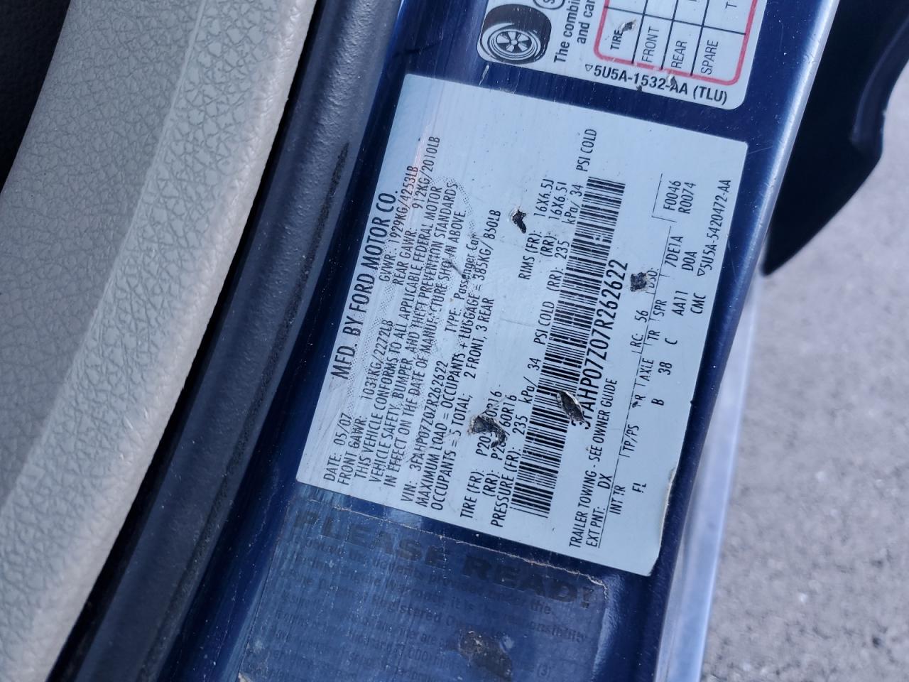 2007 Ford Fusion - Image 12