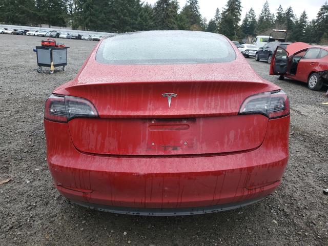  TESLA MODEL 3 2018 Czerwony